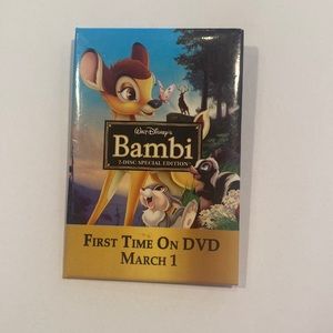 Vintage Bambi Movie Button